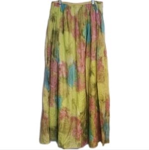  Vintage Maggy London skirt f late 1980s - 1990s made in the USA Size 14